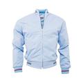 Relco Mens Vintage Retro Mod Monkey Jacket Sky Blue XXL