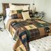 Your Life Style Brown Bear Cabin 3pc King Quilt Set by Donna Sharp - American Heritage Textiles Y20007