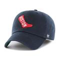 Men's '47 Navy Boston Red Sox Cooperstown Collection Franchise Logo Fitted Hat