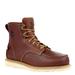 Georgia Boot USA Wedge 6" Soft Moc Toe - Mens 14 Brown Boot Medium