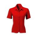 Alexandra Workwear Womens Crepe De Chine Blouse Red 12