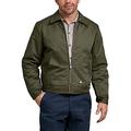 Dickies Men's Lined Eisenhower Jacket, Moss, XXL