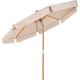 Songmics - Parasol de Jardin, ø 300 cm, Ombrelle octogonale, Protection Solaire, Anti-UV UPF50+,