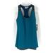 Athleta Tops | Athleta Teal Royal Pigeon Workout Tank Size L Nwt | Color: Blue/Gray | Size: L