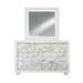 Dresser in White - Global Furniture USA SANTORINI-METALLIC WHITE-DR