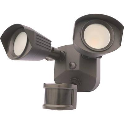 Nuvo Lighting 68038 - LED DUAL HEAD SECURITY LIGHT...