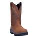 Dan Post Boots Cummins Waterproof Steel Toe - Mens 8.5 Tan Boot D