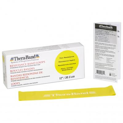 TheraBand - Loop - Fitnessband Gr Ø 20 cm / 7,6 cm x 30,5 cm weiß Image
