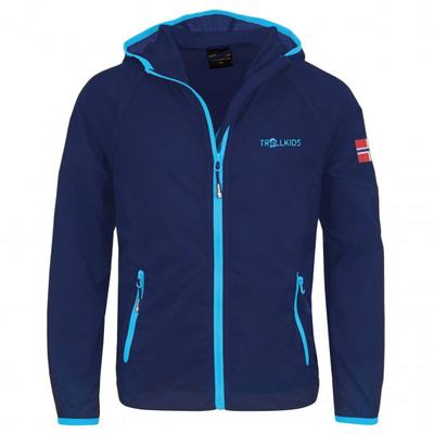 Trollkids - Kids Fjell Running Jacket - Windjacke Gr 116 blau