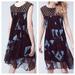 Anthropologie Dresses | Anthropologie Moulinette Soeurs Beaded Dress Size | Color: Black/Blue | Size: 0