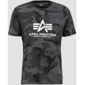 Alpha Industries Basic Camo T-Shirt, noir-multicolore, taille S