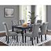 Lark Manor™ Brookwood 6 - Person Solid Wood Dining Set Wood in Black/Brown | Wayfair A458A55328EE4304B057D984982161EB