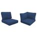 Latitude Run® Larrissa Outdoor Seat/Back Cushion Acrylic in Blue | 6 H in | Wayfair F2DBE11BA4374410B7D9A870C5810E05