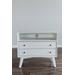 Flynn Large Nightstand in White - Alpine Furniture 966-W-22