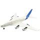 Amewi AM38 RC Motorflugmodell RtF 510mm, Weiß, Blau