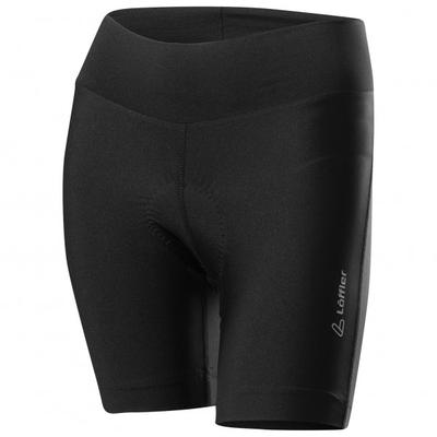 Löffler - Women's Bike-Hose Tour Extrakurz - Radhose Gr 38 schwarz