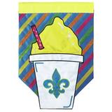 Dicksons Inc Snoball 2-Sided Polyester Garden Flag in Blue/Pink/Yellow | 18 H x 13 W in | Wayfair M011109
