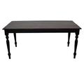 Darby Home Co Auberta Fir Solid Wood Dining Table Plastic in Black | 30 H x 48 W x 34 D in | Wayfair AB750E6D0AFB4A12BB9224E1F5123BB1