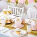 Creative Converting Celebration Basic Paper Disposable Cocktail Napkins in Pink/Yellow | Wayfair DTC346288BNAP