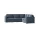 Blue Reclining Sectional - Wildon Home® Bewley 108" Wide Corner Sectional | 35 H x 108 W x 96 D in | Wayfair B2CDB3DE057649BE991B39A04DA20E5C