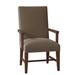 Fairfield Chair Bedford Upholstered Arm Chair Upholstered in Gray/Brown | 40 H x 24 W x 25.5 D in | Wayfair 1021-04_3160 63_Walnut