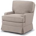 Lark Manor™ Ailbhe Swivel Glider Polyester or Polyester Blend in Gray/Brown | 38.5 H x 32.5 W x 39 D in | Wayfair E7C09F15929C4DDE9C833ED4C4942A93