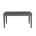 Winston Porter Leward 60" Dining Table Wood in Gray | 30.25 H x 60 W x 36 D in | Wayfair DDDB578321D44FFA8D032FE638513C89