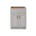 Latitude Run® Altab 24" Single Bathroom Vanity Base Only Wood/Solid Wood/Manufactured Wood in White | 34.5 H x 24 W x 21 D in | Wayfair