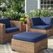 Latitude Run® Larren 9 Piece Outdoor Seat/Back Cushion Acrylic in Blue | 4 H in | Wayfair 3EFE98F3319149BA91BEAF0A09FB4A9A