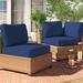 Latitude Run® Larren 21 Piece Outdoor Lounge Chair Cushion Set Acrylic in Blue | 4 H in | Wayfair 580409FE597E4ED1AD021CA46B77A6F9