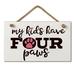 Latitude Run® My Have Four Paws Wall Décor in Brown | 5.75 H x 9.5 W x 0.5 D in | Wayfair 124CC3DAB9884AE2A0C1DAB534E21FAB