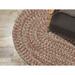 Orange 84 x 0.5 in Area Rug - Langley Street® Freels Indoor/Outdoor Reversible Area Rug - Terracotta Polypropylene | 84 W x 0.5 D in | Wayfair