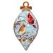 The Holiday Aisle® Tidaholm Cardinals Finial Ornament Wood in Brown | 5.5 H x 5 W x 0.25 D in | Wayfair DDD7A21FF98A40FAA7CE053C97140948