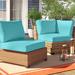 Sol 72 Outdoor™ 22 Piece Outdoor Seat/Back Cushion Acrylic in Green/Blue/Brown | 6 H x 28 W in | Wayfair 49176504080C418D8FDE6489FC15FF78