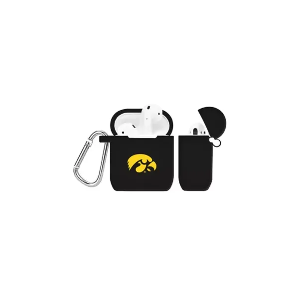 affinity-bands-ncaa-iowa-hawkeyes-airpod-case-cover,-black/