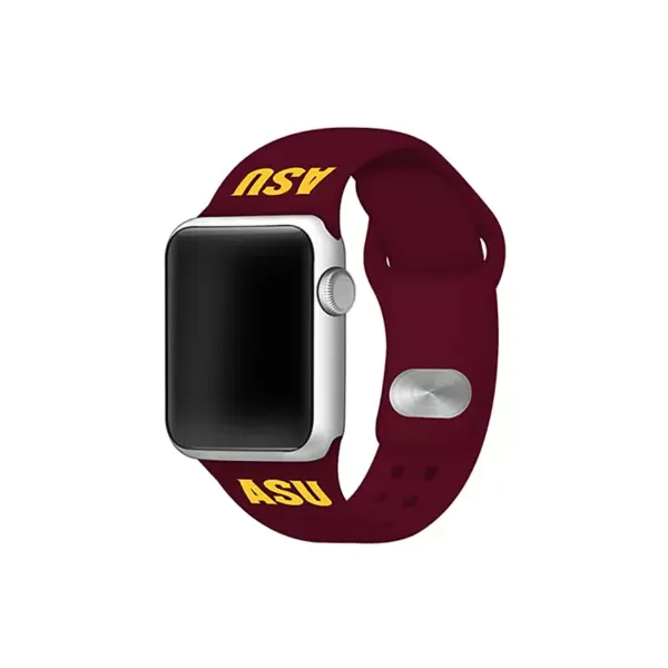 affinity-bands-ncaa-arizona-state-sun-devils-silicone-apple-watch-band-38-millimeter,-38-mm/