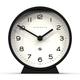 NEWGATE® M Mantel Silent Sweep Mantel Clock - 'No Tick' - A Modern Mantelpiece Clock - Small Clock Mantel Clocks - Minimalist Dial - (Black)