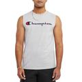 Champion Herren Tank Classic Graphic Muscle Tee Ärmelloses T-Shirt (Reg groß) Hemd, Grau, XL
