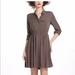 Anthropologie Dresses | Anthropolgie Maeve Gray Dakota Mini Shirt Dress | Color: Gray | Size: M