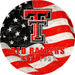 Texas Tech Red Raiders 12" Team Color Flag Sign