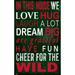Minnesota Wild 11" x 19" In This House Sign