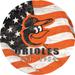 Baltimore Orioles 12" Team Color Flag Sign