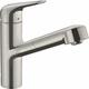 Hansgrohe - Focus M42 mitigeur monocommande de cuisine M42 150, bec extractible, 1 jet, sBox,