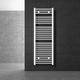 Ecd Germany Radiateur Design Sahara - 500 x 1500 mm - Blanc - Connexion Latéral - Forme Courbé