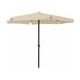 Garden Friend - Parasol ø 3 m x 2,4 h mt écru