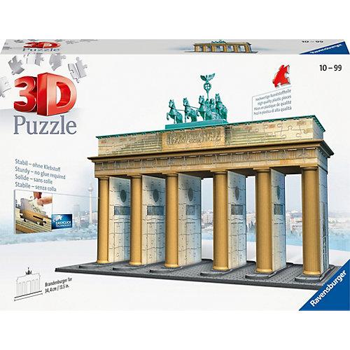 3D-Puzzle, 30x10x27 cm, 324 Teile, Brandenburger Tor Berlin