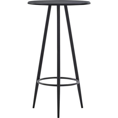 Bartisch Schwarz 60×107,5 cm mdf Vidaxl Image