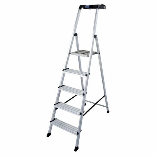 Krause Secury Stufenstehleiter 5 Stufen