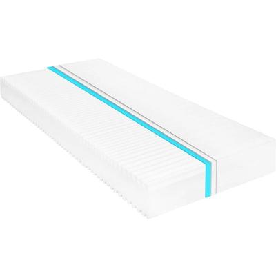 Vidaxl - Matratze 100 x 200 cm 7 Zonen pu Schaum 16 cm H2 H3 Image