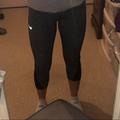 Nike Pants & Jumpsuits | Black And Grey Cheetah Print Crop Nike Leggings | Color: Black/Gray | Size: Xs